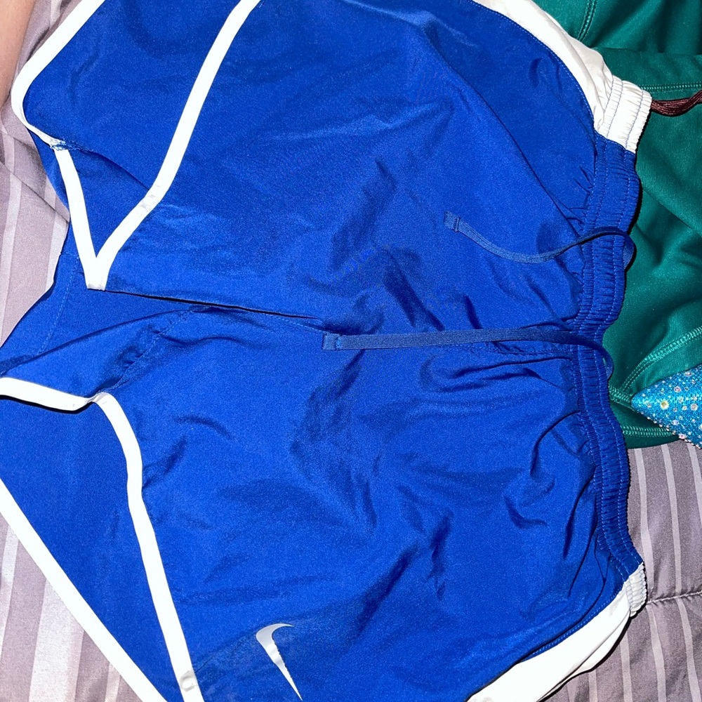 Nike shorts, size Small, royal blue